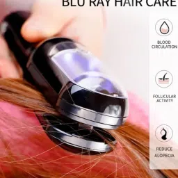 KIYU Cordless Split End Hair Trimmer Machine | Rechargeable Electric Split Ends Remover Tool for Dry, Damaged, Curly, Frizzy Hair | 2-in-1 Automatic Split End Cutter for Men & Women image 1