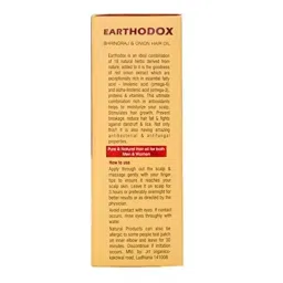 EARTHODOX Combo Herbal Bhringraj & Onion Hair Oil 100 ml + Bhringraj Shampoo 100 ml for Hairfall control b|| Hair Growth || Shiny Hair image 4