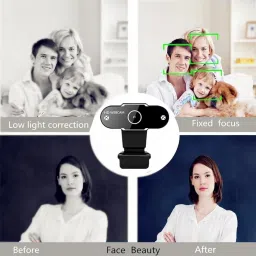 MYADDICTION USB HD Webcam Web Cam Camera for PC Laptop Desktop Computer 480P No Cover image 5