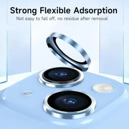 CELLMASTER iPhone 14 Camera Lens Protector Compatible for 14/14 Plus iPhone Accessories Blue image 2