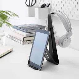 Ikea Mojlighet Tabletop Headset and Tablet Stand [Black 004.342.77] image 3