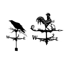 ECOMISTIQ®2pcs Stainless Weathervane Farm Scene Outdoor Garden Yard Roof Decorations|Home & Garden|Yard, Garden & Outdoor Living|Garden D?©cor|Weathervanes image 4