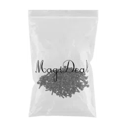Meri Shopp 200 Pieces Black PVC Safety Eyes for Teddy Bear Doll Animal Toys 4MM image 5