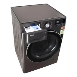 LG 12 Kg 5 Star AI Direct Drive™ Fully Automatic Front Load Washing Machine (FHP1412Z9B, Platinum Black, TurboWash 360, Steam, Wi-Fi,) image 4