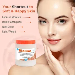 Bioline White Perfumed Petroleum Jelly | Deep Moisture & Skin Protection | Heals Dry Skin, Chapped Lips, Cracked Heels & Minor Cuts | Daily Use for All Skin Types- 900g (Pack of 1) image 1