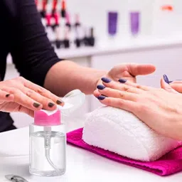 Gel Nail Polish Remover 1000 PC Lint Free Nail Wipes Cotton Pads With 1PCS Push Down Pump Dispenser Empty Bottle for Soak Off Gel Polish Remover Acrylic Nail Remover - Multi image 2