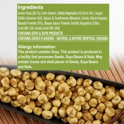 Cornitos Coated Green Peas, Wasabi, 150 Gm image 2