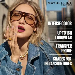 Maybelline New York Superstay Matte Ink Liquid Lipstick - 16H Longwear Matte | Warrior, 5ml image 2