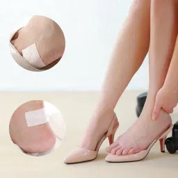 2 IN1 Collar Protector Neck Sweat Pad Antiperspirant Sticker Absorbing Sweat Pads non-woven fabric Disposable Self-Adhesive Invisible Protection Hats Liner Caps Against Collar Sweat & Stains (150cm) (PACK 2) image 3