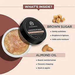 The Man Company Lip Care Combo With Lip Scrub & Lip Balm For Dry & Chapped Lips | Lightening & Brightening Dark Lips | For Soft, Supple & Damaged Lips - 14Gm, White image 3