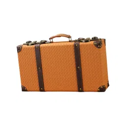CALANDIS™ Retro Suitcase Display Box Luggage Trunk for Household Window Display Travel Small | Vintage Luggage & Travel Accs image 5