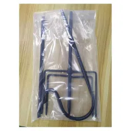 UniMarketHeavy Duty Outdoor Shepherd's Hook - 5ft Metal Bird Feeder & Lantern Hanging Post for Yards & Gardens Set of 1 String Light image 4