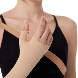 Enakshi® Compression Arm Sleeve with Shoulder Strap Comfortable Soft Full Arms Support XL right|Health & Beauty | Medical, Mobility & Disability |Orthotics, Braces & Sleeves|1 Arm Compression Sleeve image 4