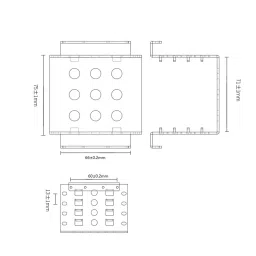Enakshi® 2.5inch HDD Mounting Rack Practical Hard Drive Support for PC Desktop Adults Black|Computers/Tablets & Networking | Drives, Storage & Blank Media | Drive Enclosures & Docks image 5