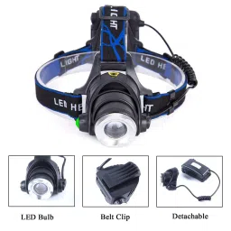 GaiGaiMall Hunting Red Light Headlamp Zoomable LED Headlight with 3 Lighting Mode and Water Resistant for Running Camping Hiking Reading. image 4