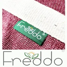 FREDDO HDPE Fabric Cotton Webbing Sun Shade Sails 85-90% Protection from Sun & UV Rays Ideal for Car Parking, Outdoor Garden, Balcony, Patio, Burgundy Color, 10 ft x 12 ft, Pack of 1 Piece image 5