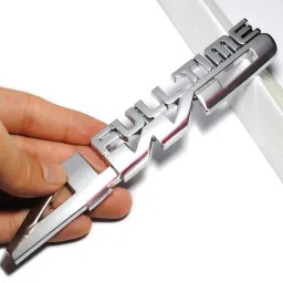 Full Time 4WD 3D Metal Sticker for Kwid 2020 to 2023 Year Onwards Models of Ren-Ault Car 4 Wheel Drive Logo Badges for All Cars & Trucks - Chrome (15.4CM x 2.6CM) image 4