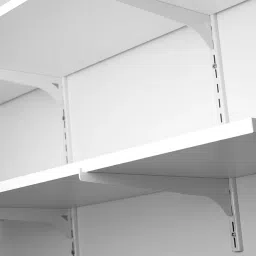 RAB Slotted Channel Adjustable Double, Heavy Duty, Home Kitchen Shop (Code:- Sky CHNL, Color- Ivory, Size- 6FT, Pack of 8 PCS Channel) image 4