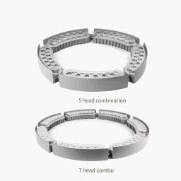 Ahuja International Led Tree Hugging Light Outdoor IP65 Waterproof Spotlight Garden Scene Palm Tree 12w Color Circular Tree Illumination Light, Warm White, Customizable (Pack of 7) image 1