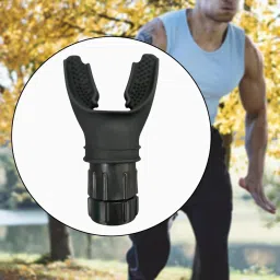 WIGNET Respiratory Trainer Inhale/Exhale Respiratory Trainer for Running Fitness Trainer Adjustable Resistance Breathing Trainer Improve Respiratory Muscle Endurance image 3