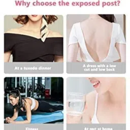 qyxeer Women's Clothing and Body Double-Sided Tape for Fashion, Tape for Clothes, Fabric Tape, All Day Strength, Strong Transparent, No Residue image 2