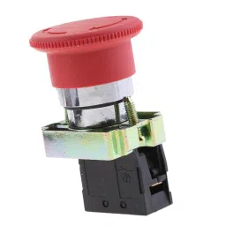 ELBME® XB2-BS542 RED Mushroom NC Emergency Stop Latching Rotary Self-Locking Push-Button Switch image 4