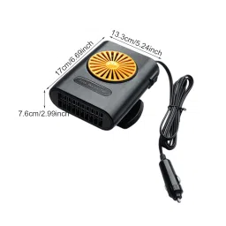 STYLEHEAVEN Car Heater 360 Degree Rotating Car Accessories High Performance Fast Heating Orange|Consumer Electronics|Vehicle Electronics & GPS|12-Volt Portable Appliances image 2