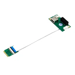 Enakshi® NGFF (M.2) Key A/E to PCI-E X1 Adapter Riser Card with USB 2.0 Port|Computers/Tablets & Networking | Computer Cables & Connectors | Drive Cables & Adapters image 3