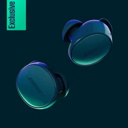 Bose QuietComfort Bluetooth Earbuds, True Wireless Earbuds with Active Noise Cancellation and Mic, Deep Bass, IPX4 Rating, Up to 8.5 Hours of Playtime, Twilight Blue - Limited Edition image 1