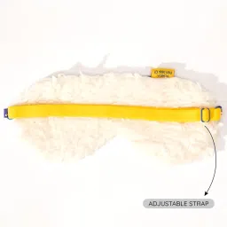 THELA GAADI Premium Printed Eye Mask for Sleeping | Super Soft, Cotton Blindfolds with Adjustable Strap | Breathable Night Eye Cover for Traveling & Home (Shinchan - Snow Eye) image 3