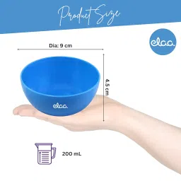 [Ear Lobe & Accessories] Face Pack Mixing Bowl, Face Pack Brush & Plastic Spatula - Pack of 1 image 4