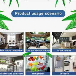 VAUGHN Charcoal Bags Odor Absorber – 200g Bamboo Charcoal Air Purifying Bag for Home, Car, Closet, Shoes – Natural Deodorizer & Freshener – Reusable, Non-Toxic, Eco-Friendly (1 Pack) image 4