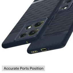 Pikkme Back Cover for Motorola Moto G86 Power 5G Camera Protection 3D Hexa Cube Design Silicone Protective Bumper Case (Blue) image 3