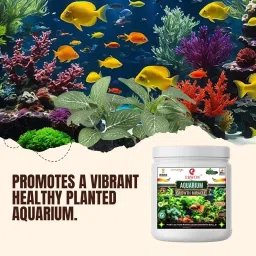 Erwon® Aquarium GROWTH MIRACLE Fertilizer, Fast Action Organic Granules for rapid Overall Healthy Growth of all types of Water Plants. (900 gm) image 2