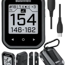 Bushnell Phantom 3 Slope GPS Golf Green with Slope Technology, Touchscreen, Magnetic Cart Mount with Wearable4U Bundle (Black +Lens Cloth) image 2