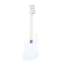Vault JB4 Jazz Bass 4-String Bass Guitar - White image 3