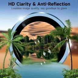 CELLMASTER iPhone 14 Camera Lens Protector Compatible for 14/14 Plus iPhone Accessories Blue image 4