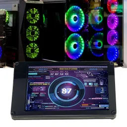 3.5 Inch IPS USB Mini Screen, Computer Temperature Display Screen, PC CPU RAM HDD Monitor for AIDA64, Mini Computer Temp Monitor for PC Computer Case, Gifts for DIY Lovers image 4