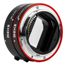 Meike MK-Z-AF1 Metal Auto Focus Macro Extension Tube Adapter Ring (11mm+18mm) Compatible with Nikon Z6 Z7 image 2