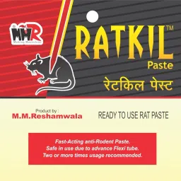 Mmr Making Marvelous Big Rat Killer Powerful Strong Paste For Home Hotel Storage Rodent Control Die 35 Gm - Pack Of 2, Big (2), White image 1