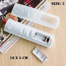 SBA PRIME 3 Pcs Stretchable Silicone Remote Cover of Different Sizes for TV, AC, Setup Box Remote | Dust Proof and Water Proof (Transparent | 3piece | 3 Different Sizes) image 5