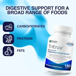 Houston Enzymes, TriEnza, Enzyme For Digestive Intolerances, 180 Capsules image 3