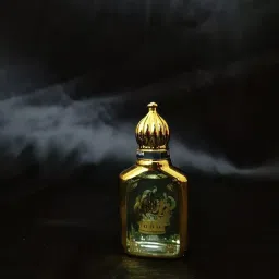 Scentelle Black Opium Luxurious Attar, 10ml, Gold Crown Bottle image 1