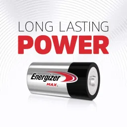 Energizer Max Alkaline C Batteries, 2 Pack image 2
