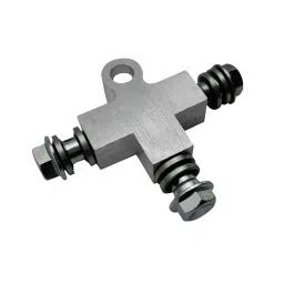 The Style Sutra Hydraulic Brake Oil Line Tee M10 ATV Brake Tee Fittings Dirt Bike Motorcycle| Brake Lines & Hoses|1 Piece Motorcycle 3 Way Hose Adaptor image 1