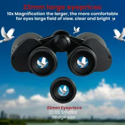 Giant 15x70 asro Binoculars AstronomycalCarrying Bag FMC Binoculars Clear Low Light Vision - Powerful Binocular for Bird Watching Hunting Travel Outdoor Hiking image 3