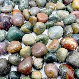 Schmick 1 Kg Fancy Pebbles Stones for Plants Pots, Decoration, Garden, Aquarium Fish Tank, Fountain, Home and Table Decor (1 Kg, Fancy Pebbles) image 1
