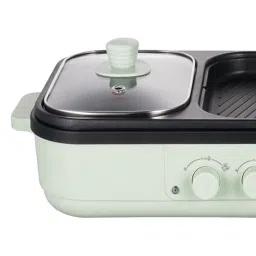 bnf® Electric Hotpot with Grill Mini Shabu Pot and Griddle for Party Outdoor Home | Home & Garden image 1