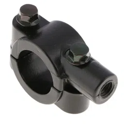 UJEAVETTE 2xMotorcycle Bike 7/8" Handlebar Rear View Mirror Clamp Mount Bracket 8mm image 4