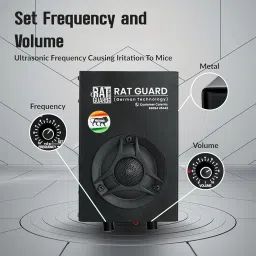 Ultrasonic Rat & Rodent Repeller | 1500 Sq Ft Coverage | Safe & Eco-Friendly Indoor Pest Control | Made in India image 4